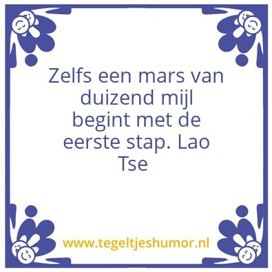 Tegeltje: tao