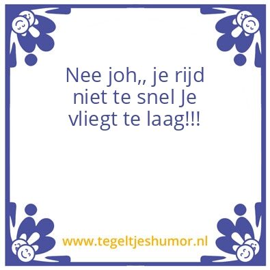 Tegeltje: Verkeer