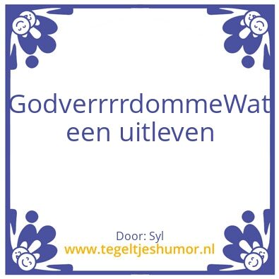 Tegeltje: Co
