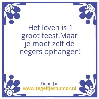 Tegeltje: tegel