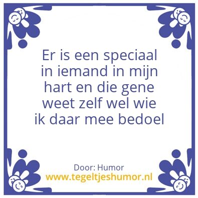 Tegeltje: Humor