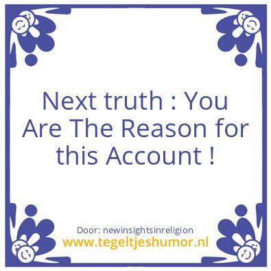 Tegeltje: Actually ..