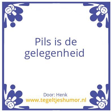 Tegeltje: Henk