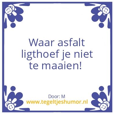 Tegeltje: Logica