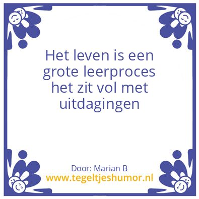 Tegeltje: Marian Borg