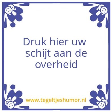 Tegeltje: Wc tegel