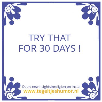 Tegeltje: Now You Know