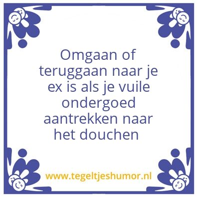 Tegeltje: Spreuk