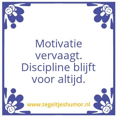 Tegeltje: Nederlands hw