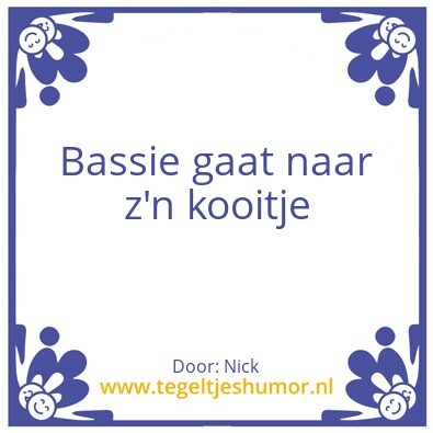 Tegeltje: Heavin