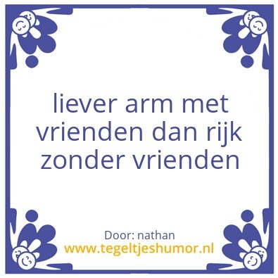 Tegeltje: geld
