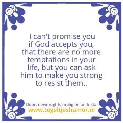 Tegeltje: In The Image Of The Creator.