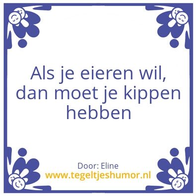 Tegeltje: Eline