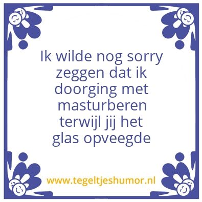 Tegeltje: Test