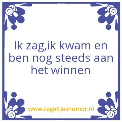 Tegeltje: filosofiel