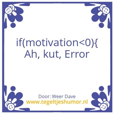 Tegeltje: Kak