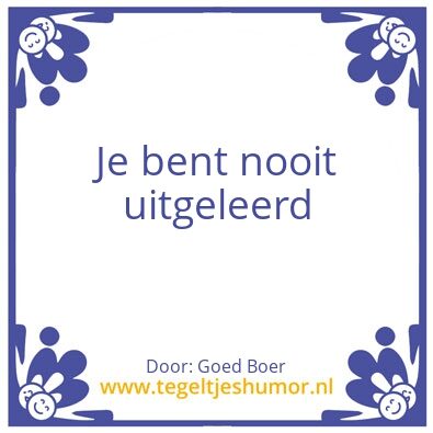 Tegeltje: Lok