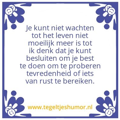 Tegeltje: Happy