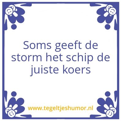 Tegeltje: Spreuj