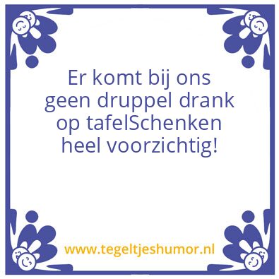 Tegeltje: Piet & Merel