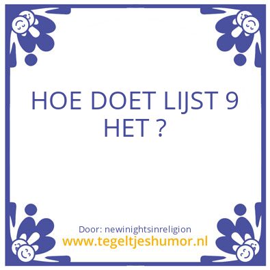 Tegeltje: Living in the moment