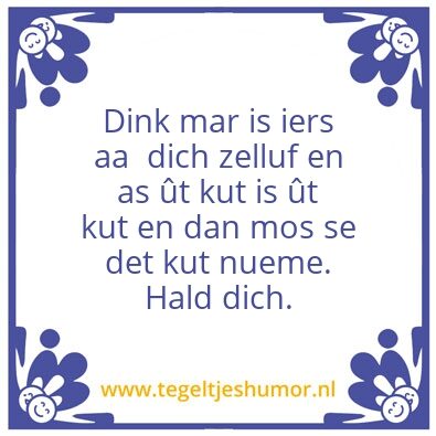 Tegeltje: John