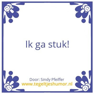 Tegeltje: Klas E4K