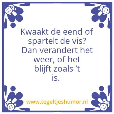 Tegeltje: piet