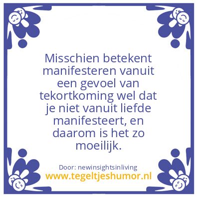 Tegeltje: in the name of Love
