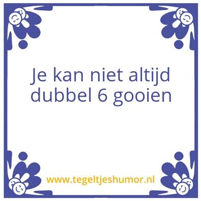 Tegeltje: Ginopietemaaier