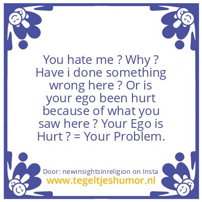 Tegeltje: As within as without.