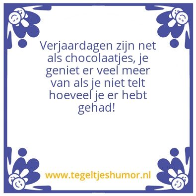 Tegeltje: Tegeltjeswijsheid ala Niels