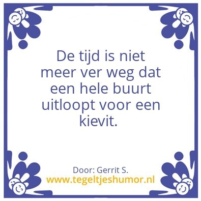 Tegeltje: Ik ben Gerrit.