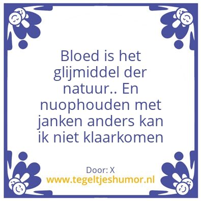 Tegeltje: X