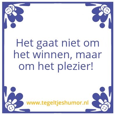 Tegeltje: Bingo