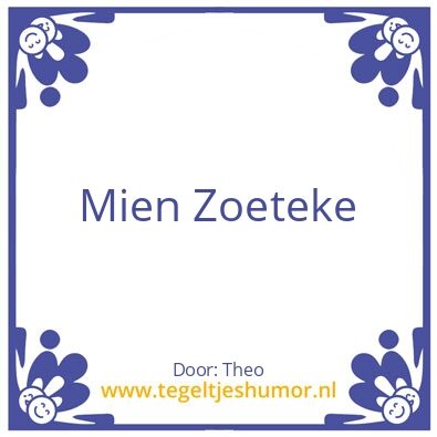 Tegeltje: Marion