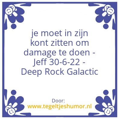 Tegeltje: Tegeltje
