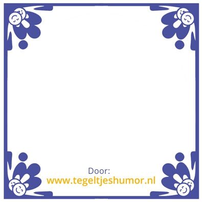 Tegeltje: Tegeltje