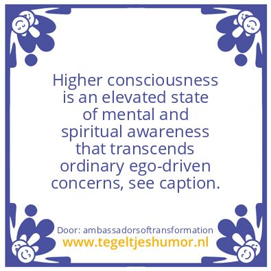 Tegeltje: Im so Spiritual