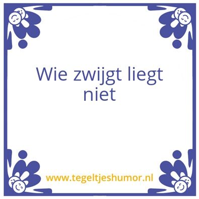 Tegeltje: Nico