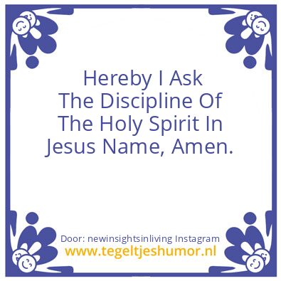 Tegeltje: Jesus is from Jehova.