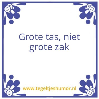 Tegeltje: Wijsheid