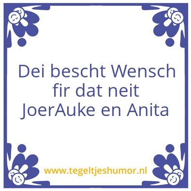 Tegeltje: Nieuwjaar
