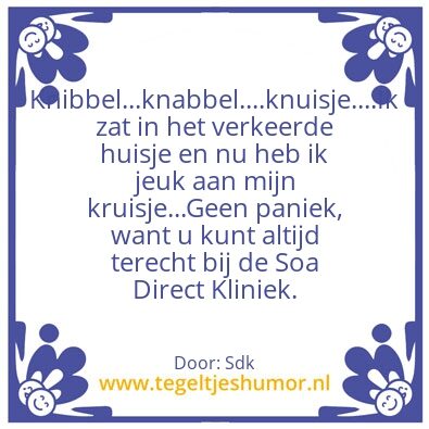 Tegeltje: Sdk