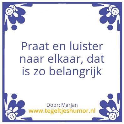 Tegeltje: Tegel