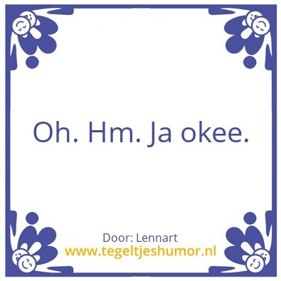 Tegeltje: Steeman