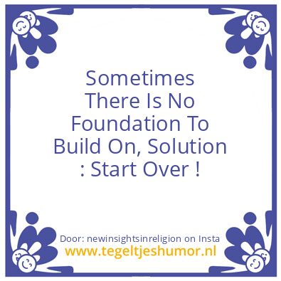 Tegeltje: Quitters are Losers.