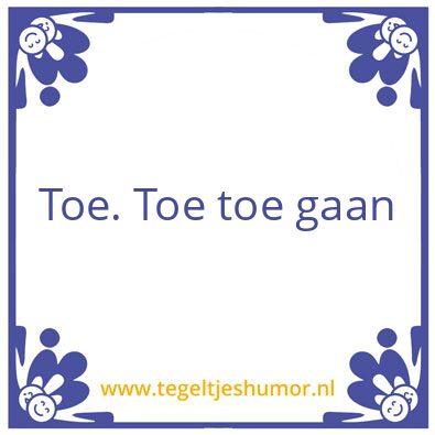 Tegeltje: Harrie