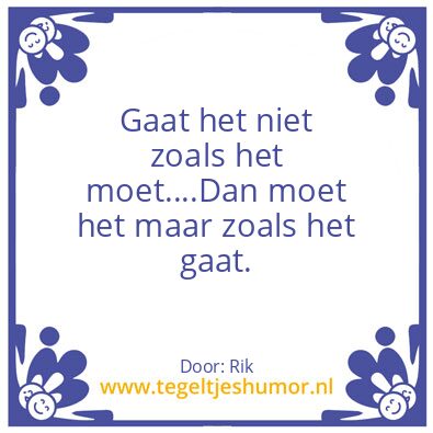 Tegeltje: Ellende