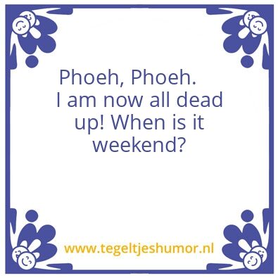 Tegeltje: Phoeh
